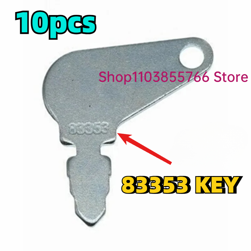 Heavy Equipment Kubota - 10 peças 83353 chaves para conjunto