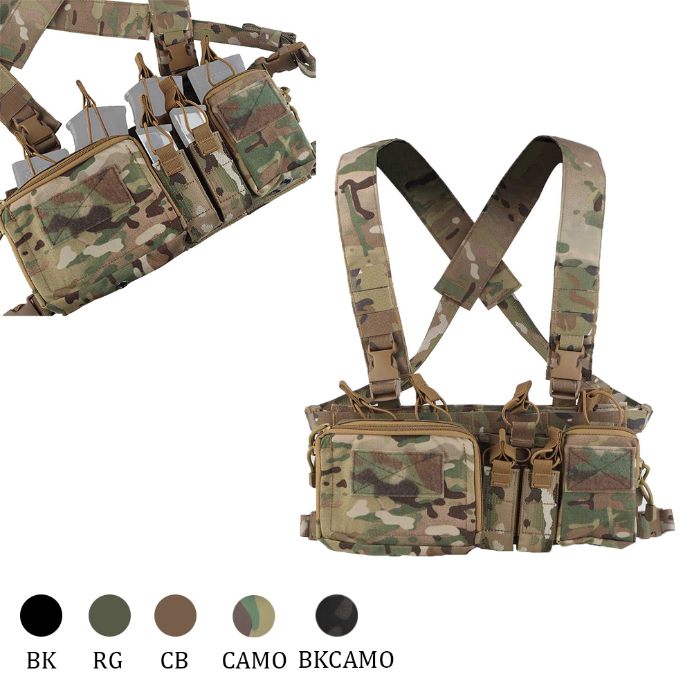 Heavy Equipment Attachments - Colete de Montagem no Peito OphidiaTac
