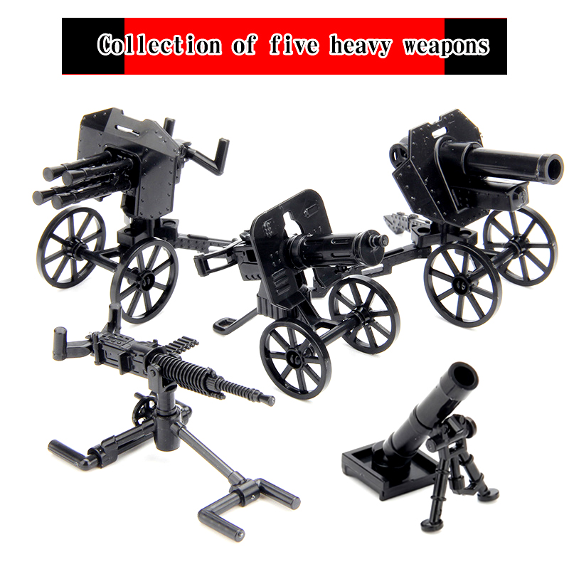 Heavy Equipment Education - Série de Equipamentos Militares MOC, Blocos