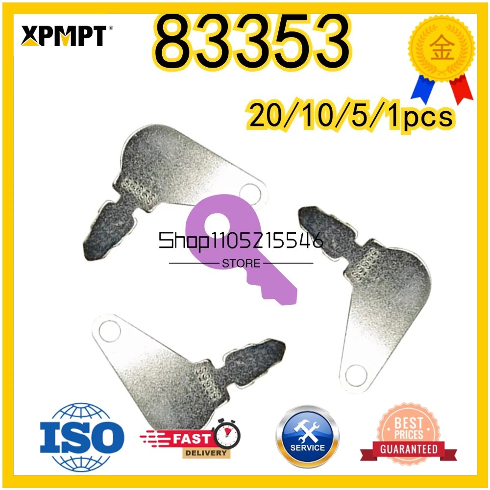 Heavy Equipment Kubota - Novo Conjunto de Chaves 83353 (20/10/5/1