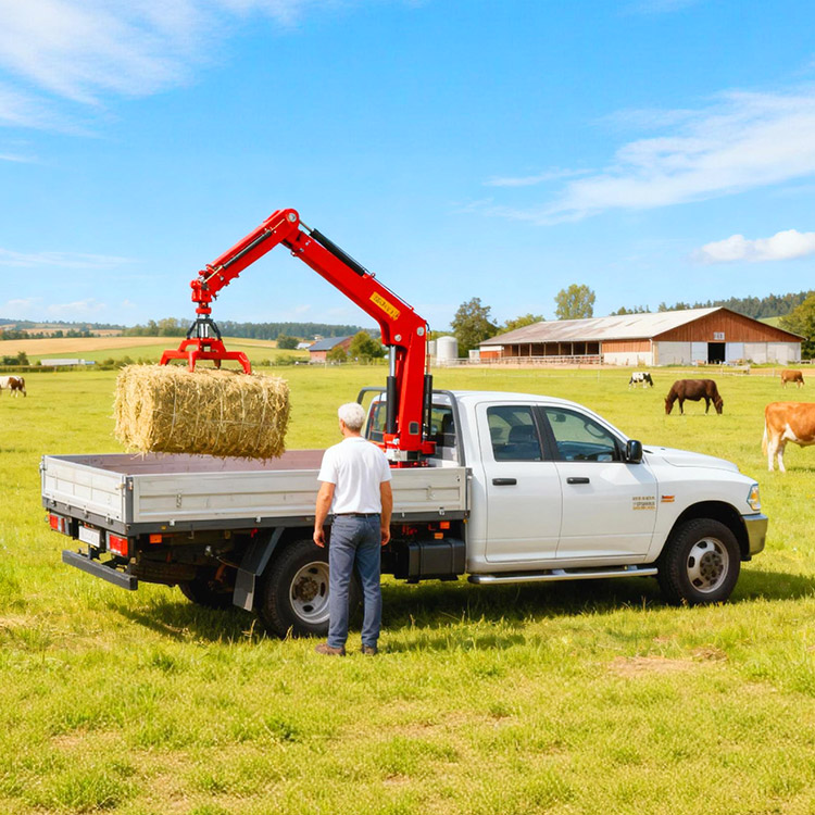 Heavy Equipment Crane - Guincho para Mini Caminhão Pickup com