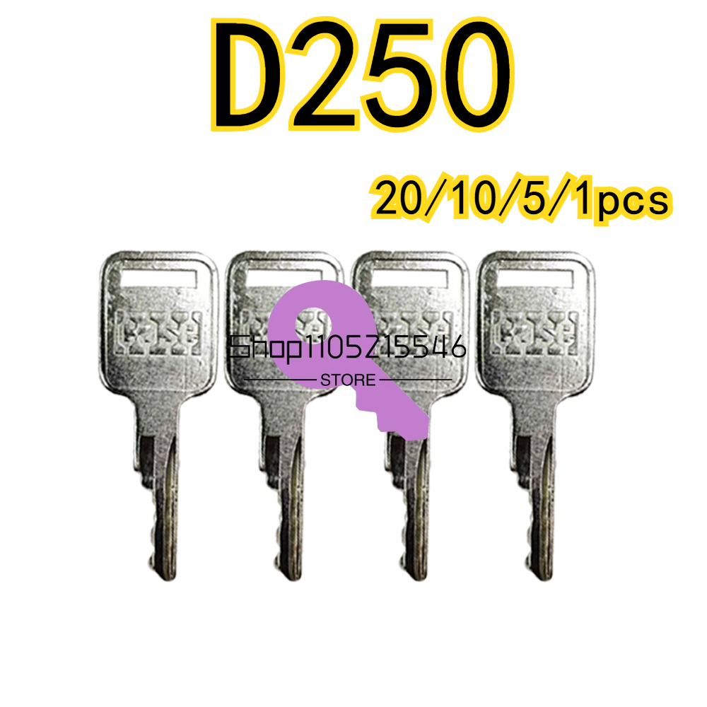 Heavy Equipment Brands - 20/10/5/1 pçs novas chaves d250 caber