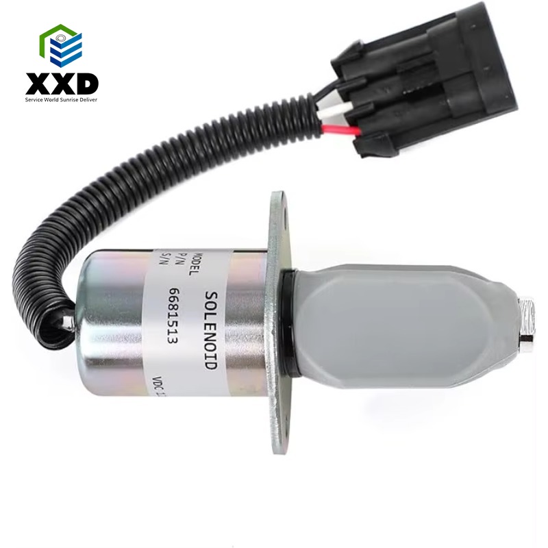 Heavy Equipment Bobcat - 6681513 Interruptor Solenoide de Desligamento para