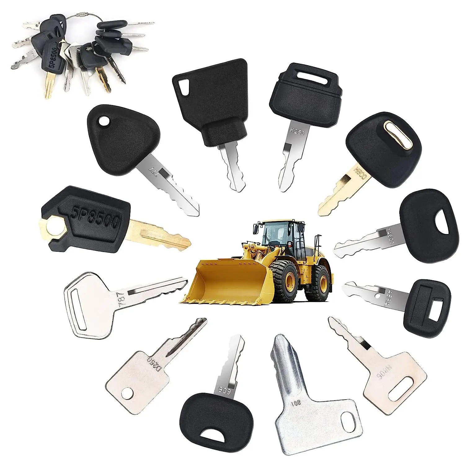 Heavy Equipment Bobcat - Chave de Ignição para Equipamentos Pesados