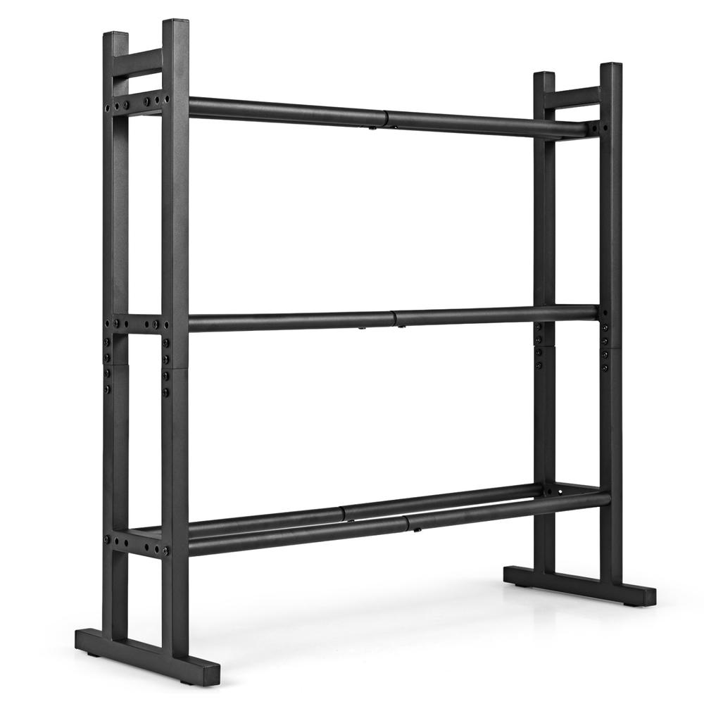Heavy Equipment Storage - Suporte para Halteres de 3 Níveis