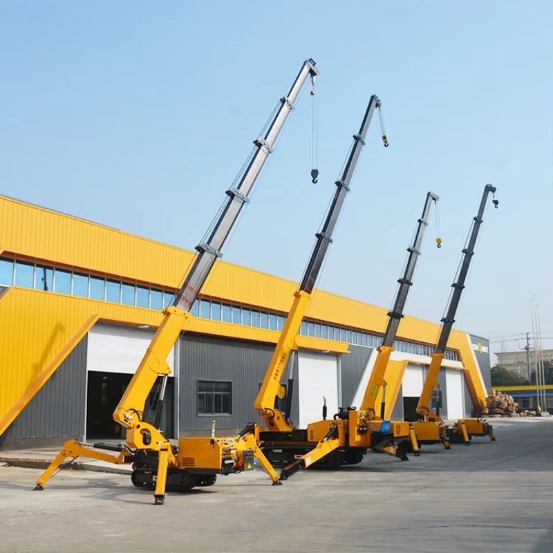 Heavy Equipment Crane - Guindaste Aranha Hidráulico 8T para Serviço