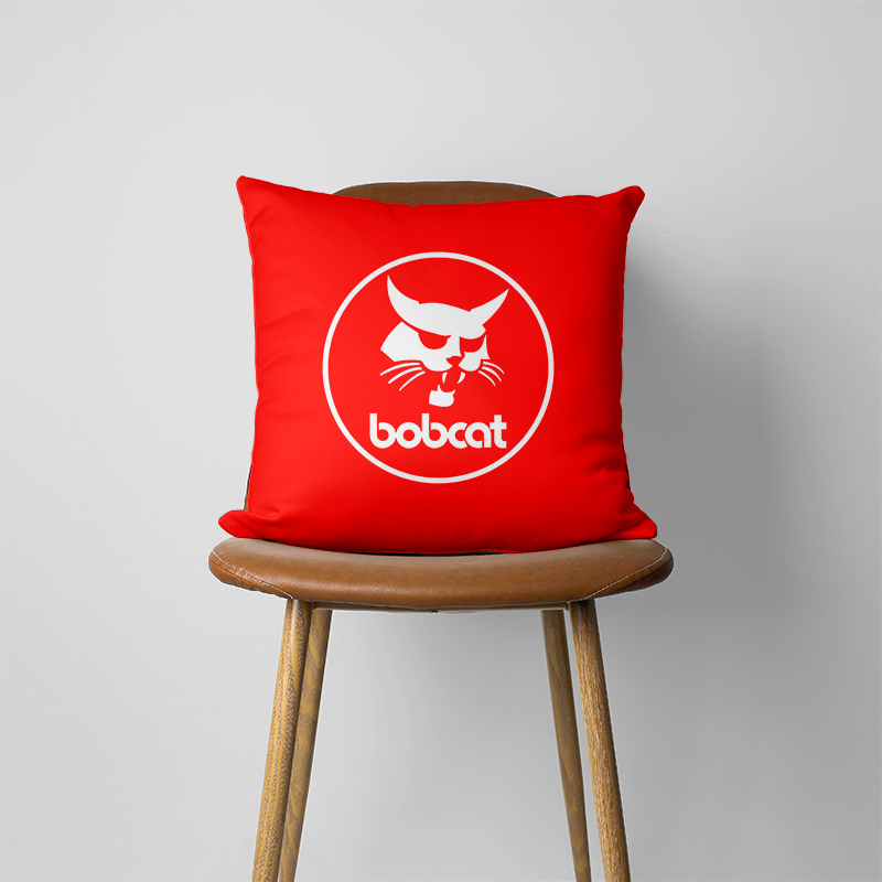 Heavy Equipment Bobcat - Capa de almofada para equipamento pesado
