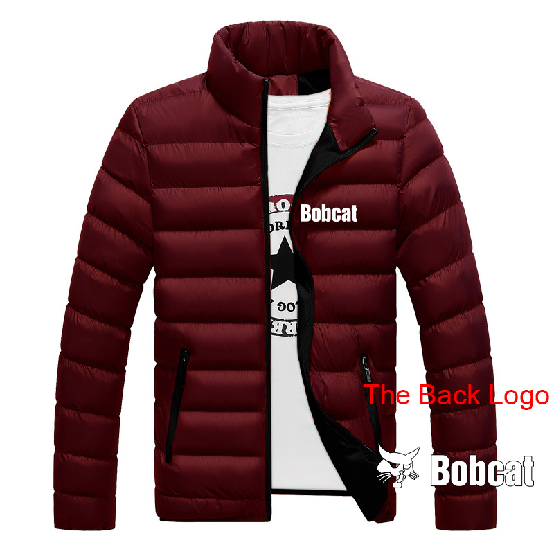 Bobcat-Jaqueta masculina com e - Heavy Equipment Bobcat avaliação e preço
