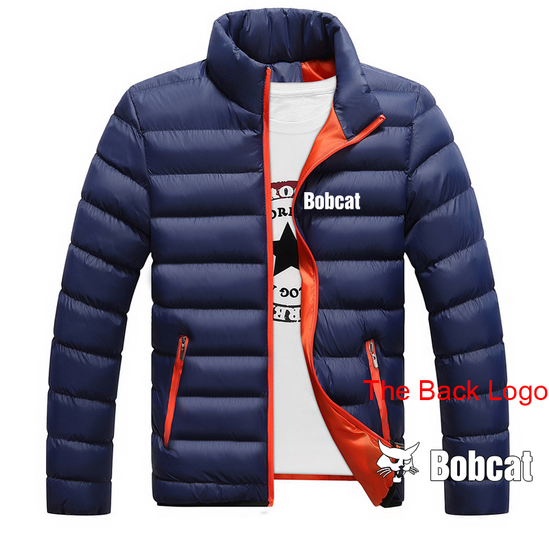 Bobcat-Jaqueta masculina com e - Heavy Equipment Bobcat avaliação e preço