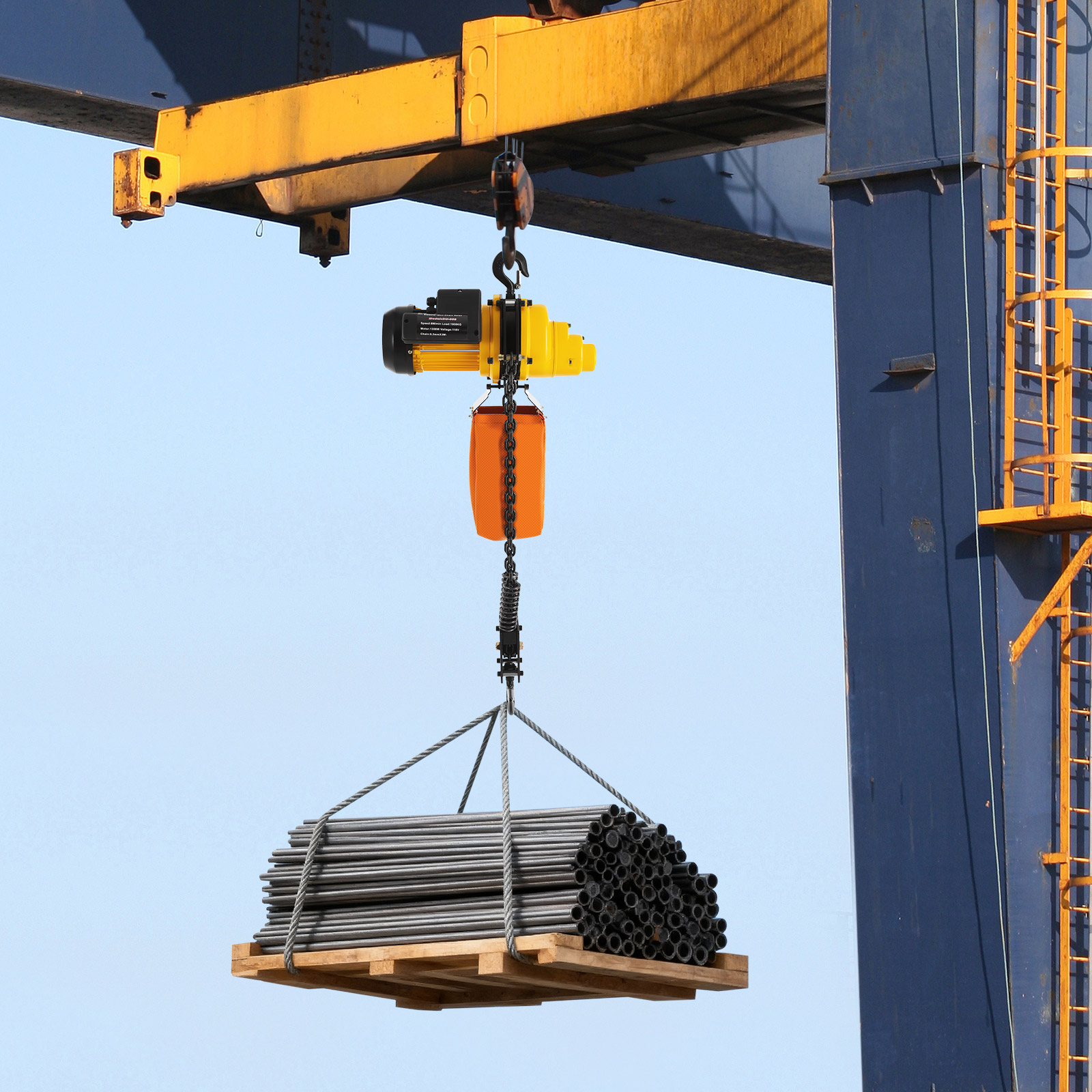 Guincho Elétrico de Cadeia 110 - Electric Chain Hoist avaliação e preço