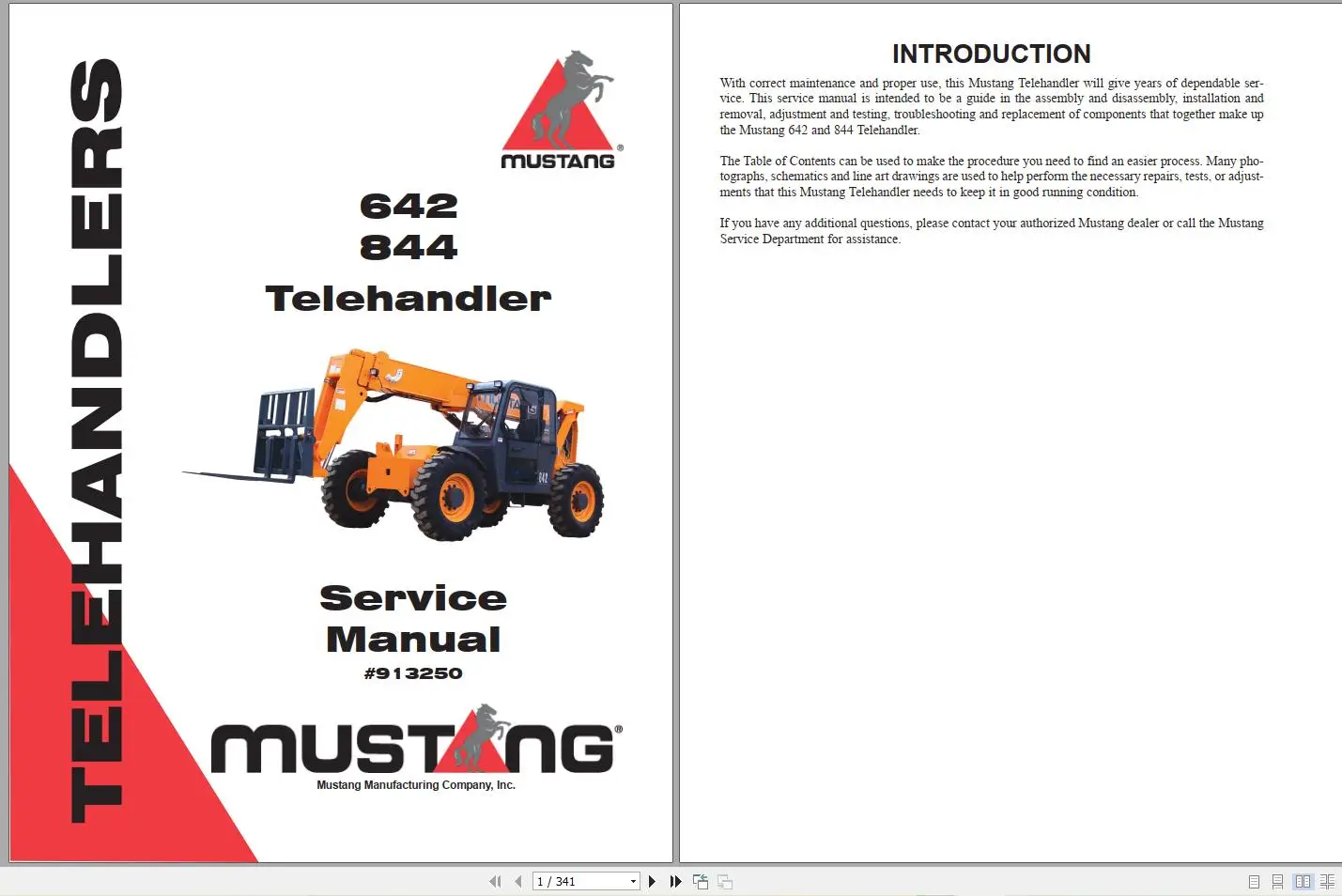 AutoDVD Mustang Machinery Equi - Heavy Equipment Usa avaliação e preço