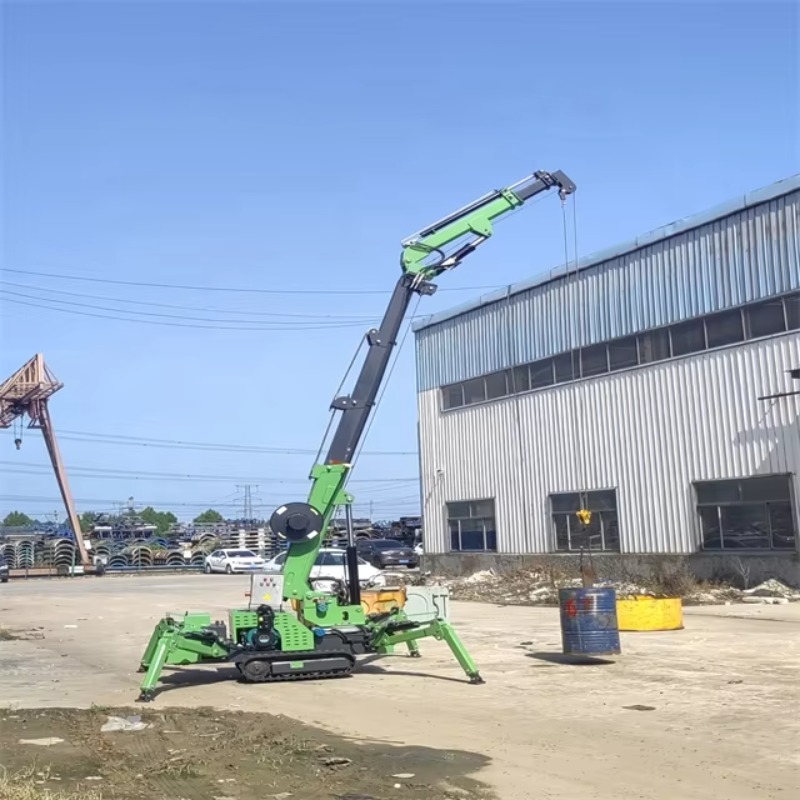 Mini Guindaste Aranha Compacto - Heavy Equipment Crane avaliação e preço