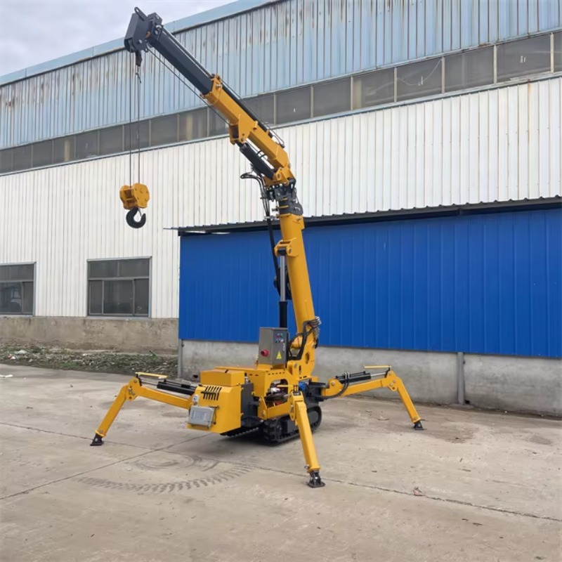 Mini Guindaste Aranha Compacto - Heavy Equipment Crane avaliação e preço