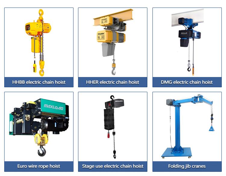 Talha elétrica popular de alta - Electric Chain Hoist avaliação e preço