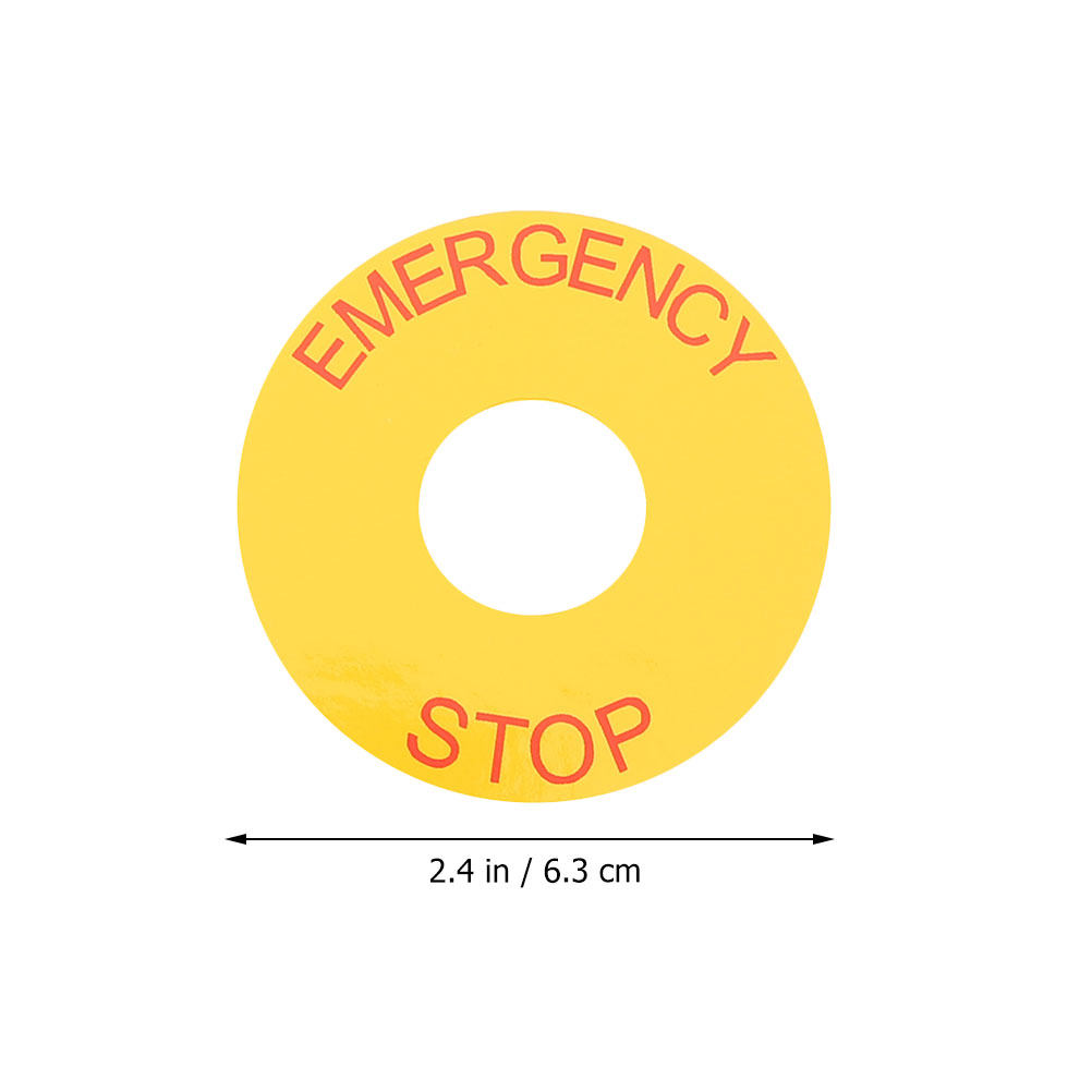 Adesivo de Sinal de Parada de  - Heavy Equipment Sign avaliação e preço