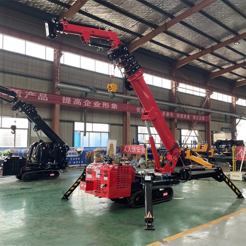 Mini Guindaste Aranha Compacto - Heavy Equipment Crane avaliação e preço