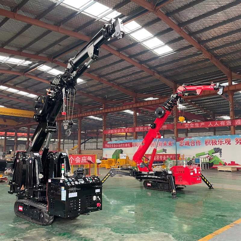 Mini Guindaste Aranha Compacto - Heavy Equipment Crane avaliação e preço