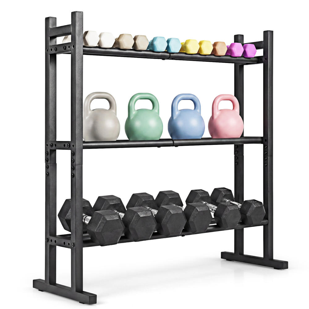 Suporte para Halteres de 3 Nív - Heavy Equipment Storage avaliação e preço