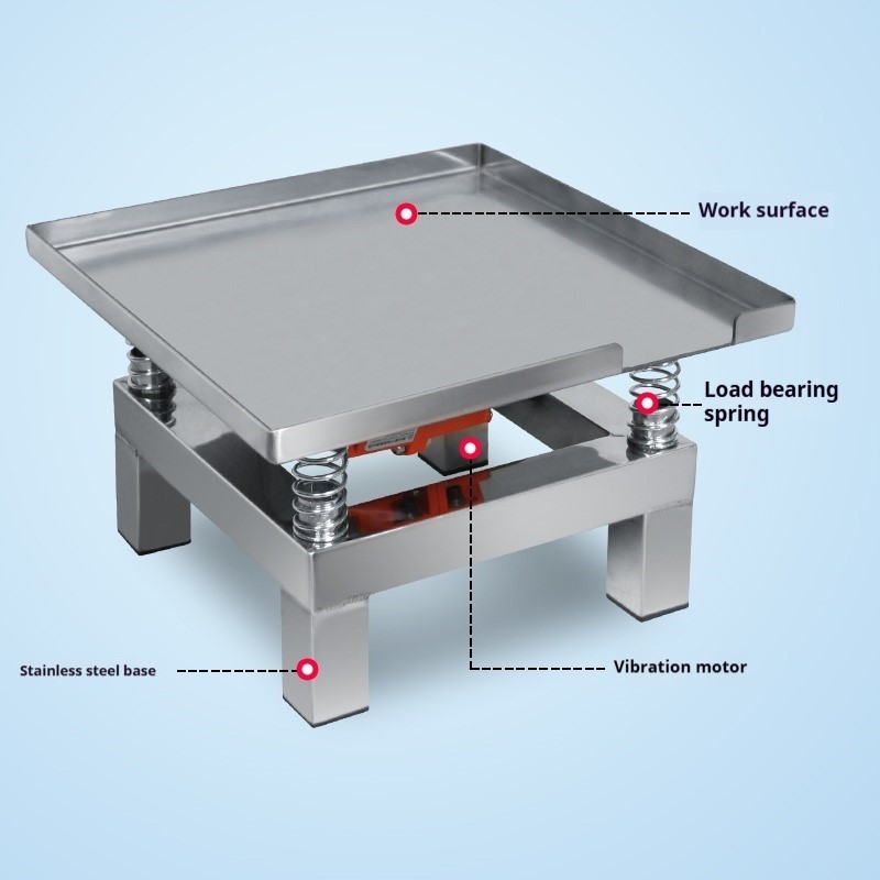 Mesa vibratória, pequena mesa  - Concrete Vibrator avaliação e preço