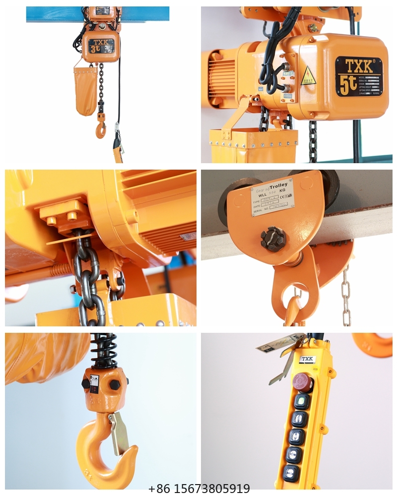 Guincho Elétrico TXK de 3 Tone - Electric Chain Hoist avaliação e preço