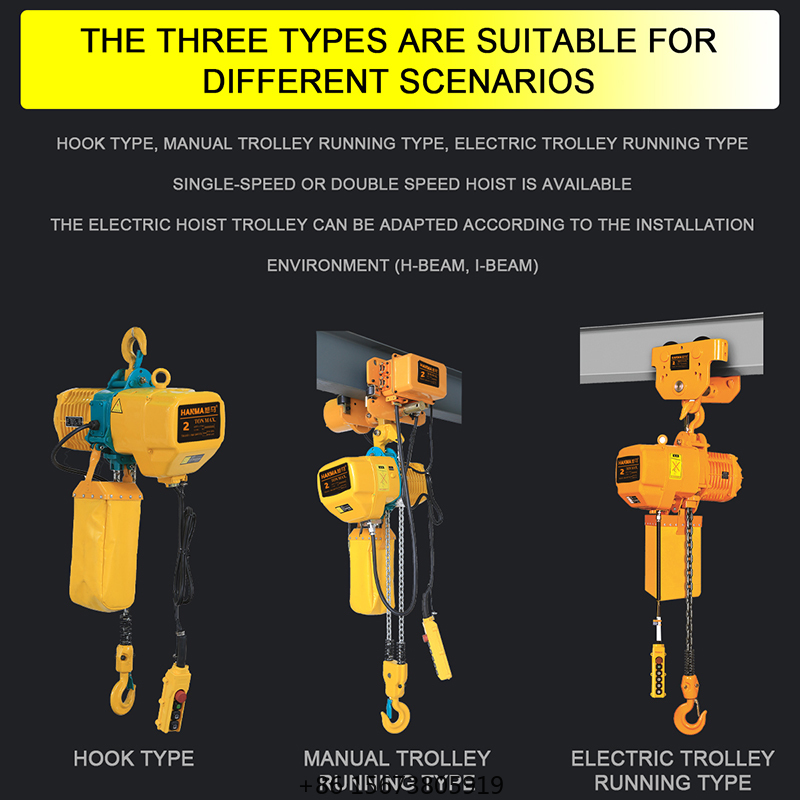 Guincho Elétrico Chenli de 0,5 - Electric Chain Hoist avaliação e preço