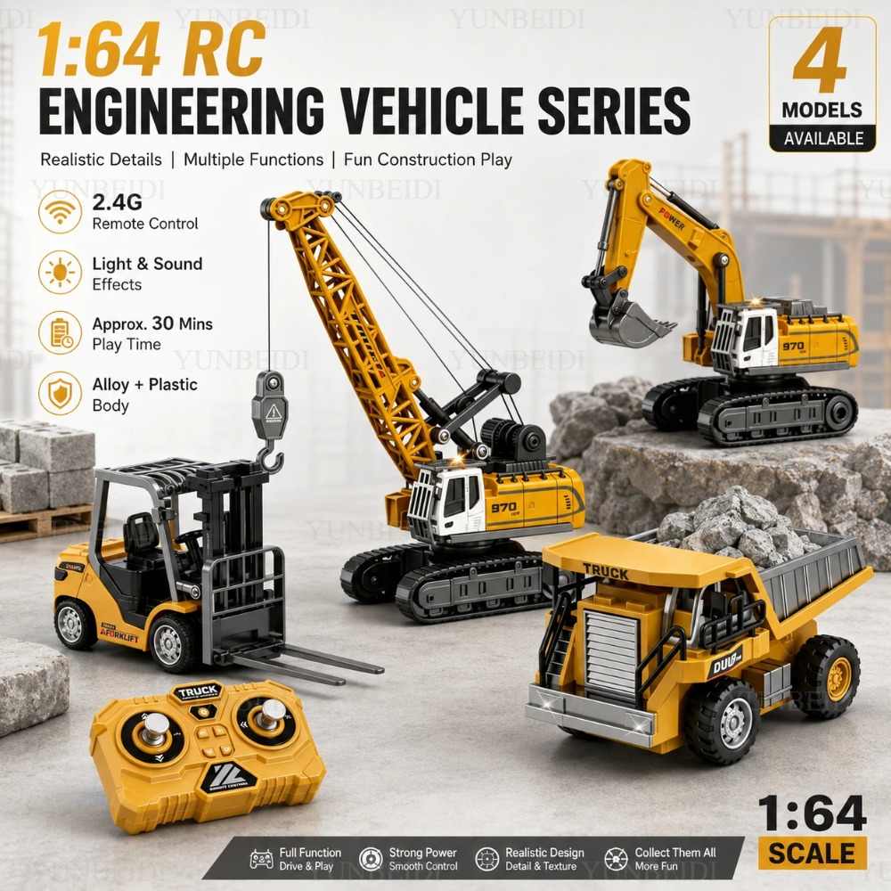 Mini Carro de Controle Remoto  - Heavy Equipment Crane avaliação e preço