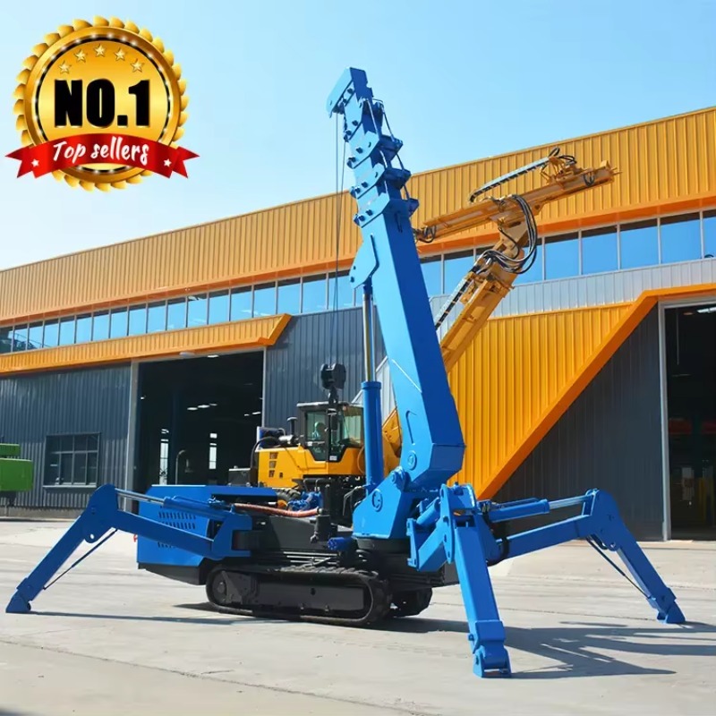 Guindaste Aranha Hidráulico 8T - Heavy Equipment Crane avaliação e preço